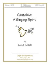 Cantabile a Singing Spirit Handbell sheet music cover